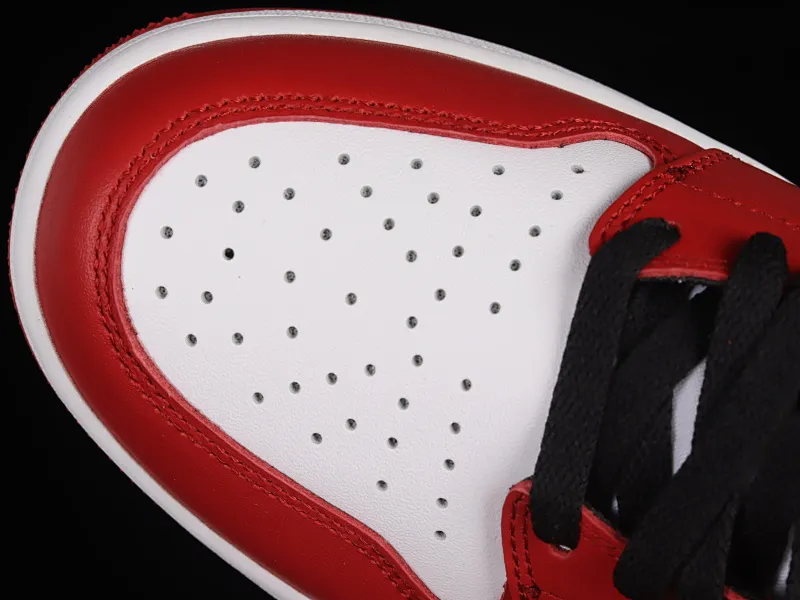 All categories Air Jordan Jordan series basketball shoes Air Jordan 1 Low G version pure original Air Jordan 1 Low Golf "Triple White" AJ1 Joe 1 new golf version Chicago color matching DD9315-600